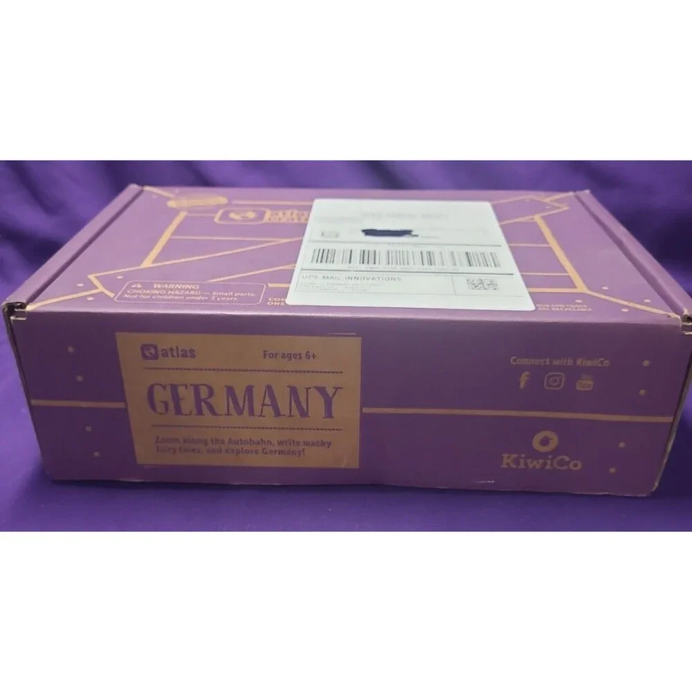 Kiwi Co Atlas Crate Germany 6+ Brand New Sealed Stem Kids Learning Toy Ages 6